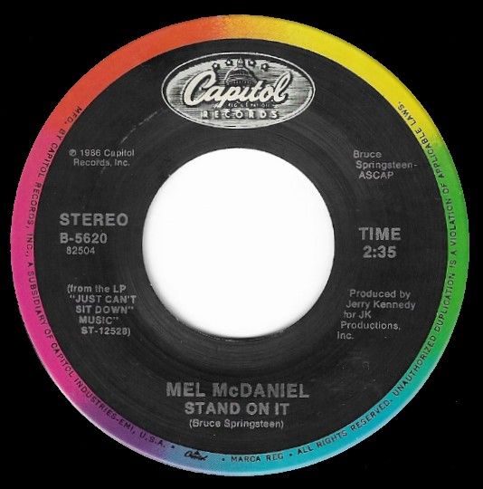 McDaniel, Mel / Stand On It / Capitol B-5620