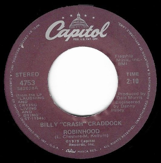 Craddock, Billy "Crash" / Robinhood / Capitol 4753