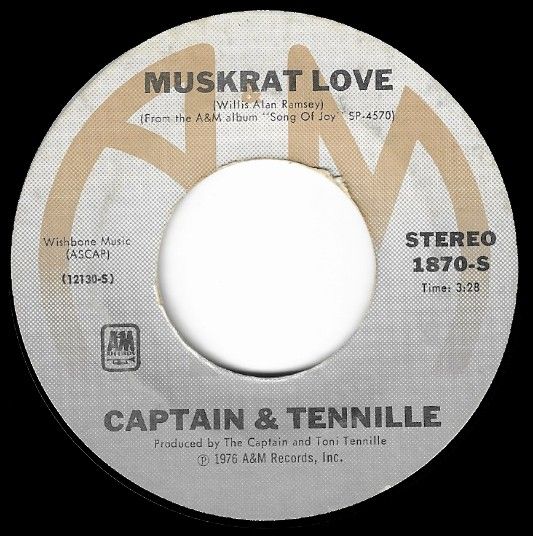 Captain + Tennille, The / Muskrat Love / A&amp;M Records 1870-S