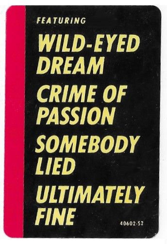 Van Shelton, Ricky / Wild-Eyed Dream / 1987