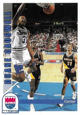 Causwell, Duane / 1992-93 Sacramento Kings / Hoops #197