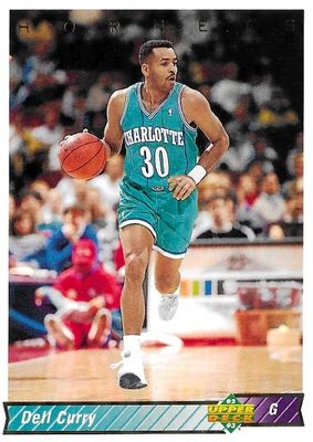 Curry, Dell / 1992-93 Charlotte Hornets / Upper Deck #289