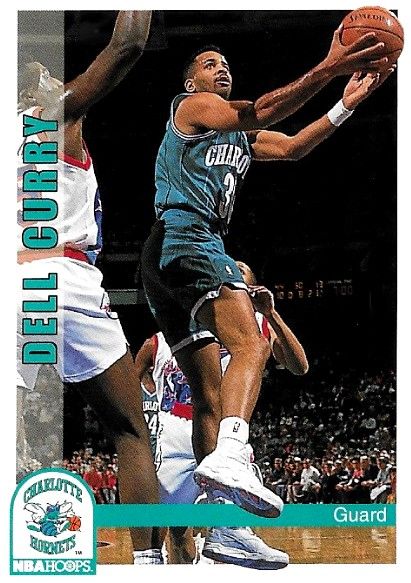 Curry, Dell / 1992-93 Charlotte Hornets / Hoops #20