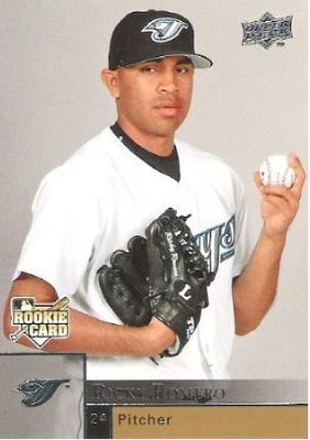 Romero, Ricky / 2009 Toronto Blue Jays / Upper Deck #948