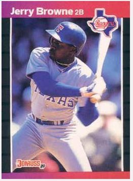 Browne, Jerry / 1989 Texas Rangers / Donruss #529
