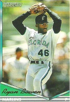 Bowen, Ryan / 1994 Florida Marlins / Topps Gold #494