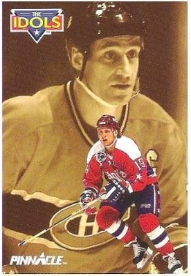 Druce, John--Bob Gainey / 1991 Washington Capitals - Montreal Canadiens / Pinnacle #395