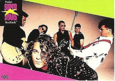 INXS / 1991 ProSet SuperStars MusiCards #55
