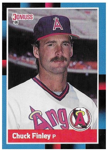 Finley, Chuck / 1988 California Angels / Donruss #530