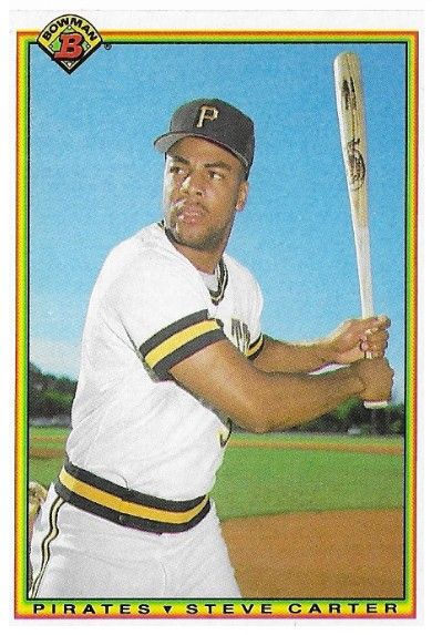 Carter, Steve / 1990 Pittsburgh Pirates / Bowman #179