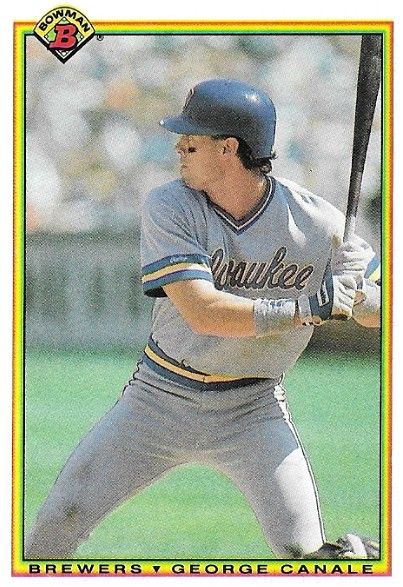 Canale, George / 1990 Milwaukee Brewers / Bowman #392