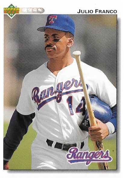 Franco, Julio / 1992 Texas Rangers / Upper Deck #241