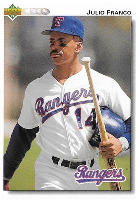 Franco, Julio / 1992 Texas Rangers / Upper Deck #241