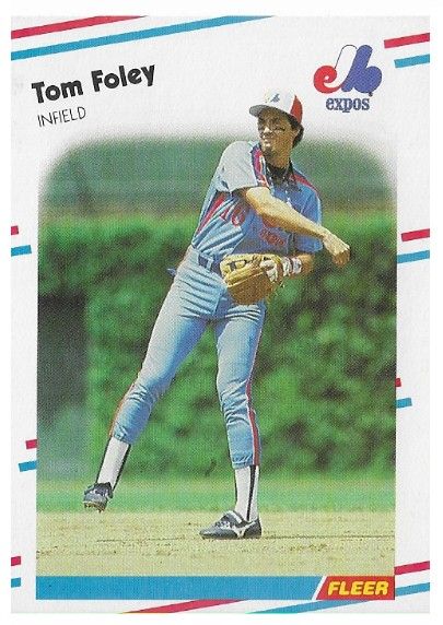 Foley, Tom / 1988 Montreal Expos / Fleer #183