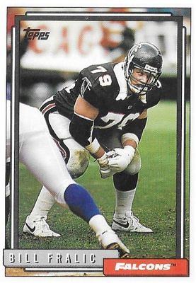 Fralic, Bill / 1992 Atlanta Falcons / Topps #195