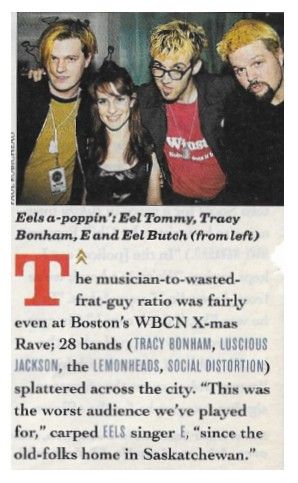 Bonham, Tracy / Boston, MA-with Eels / 1997