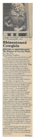 Parton, Dolly / Rhinestone Cowgirls / 1978