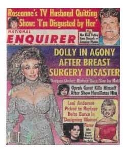Parton, Dolly / National Enquirer Cover Photo