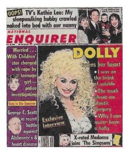 Parton, Dolly / National Enquirer Cover Photo--Dolly