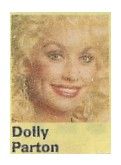 Parton, Dolly / Closeup-Smiling-Yellow Background