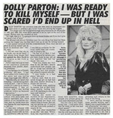 Parton, Dolly / I Was Ready to Kill Myself / 1994