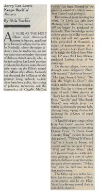 Lewis, Jerry Lee / Keeps Rockin&#39; / 1978