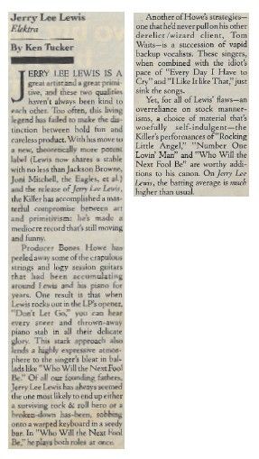 Lewis, Jerry Lee / Jerry Lee Lewis / 1979