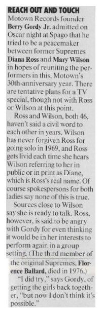 Ross, Diana / Reach Out and Touch / 1990