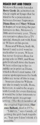 Ross, Diana / Reach Out and Touch / 1990