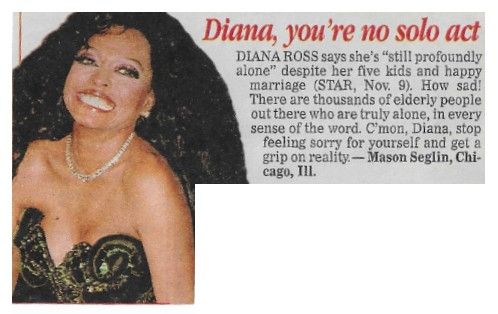 Ross, Diana / Diana, You&#39;re No Solo Act / 1993