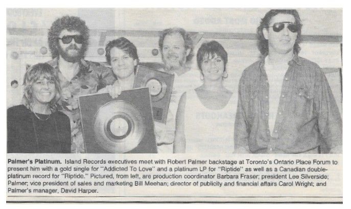 Palmer, Robert / Palmer&#39;s Platinum / 1986