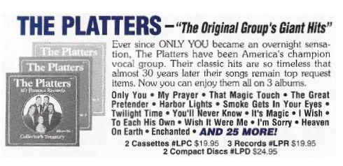 Platters, The / The Original Group&#39;s Giant Hits