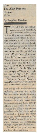 Parsons, Alan (Project) / Eve / 1979