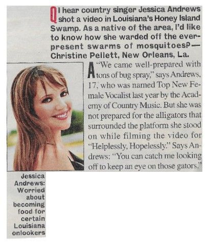 Andrews, Jessica / Louisiana Honey Island Swamp / 2001