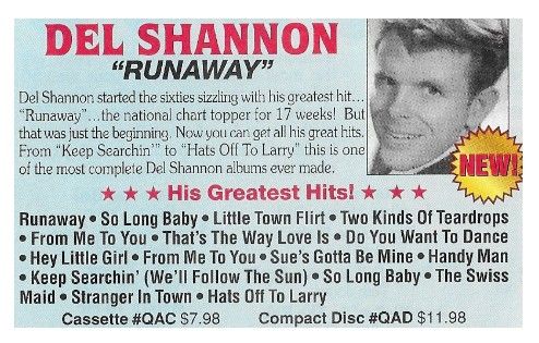 Shannon, Del / Runaway