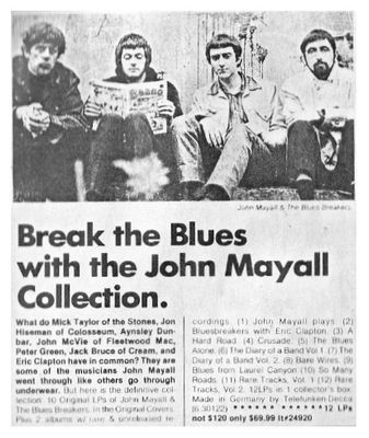 Mayall, John / Break the Blues with the John Mayall Collection
