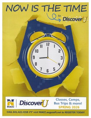 NIACC / Discover U: Now is the Time / 2026