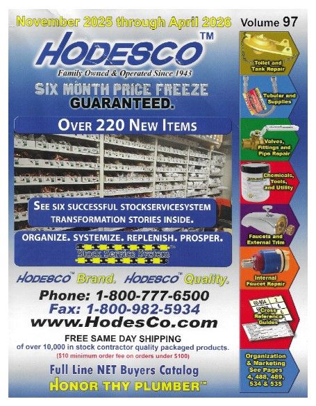 Hodes Co / Full Line Net Buyers Catalog / November 2025--April 2026
