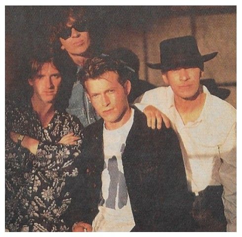 The The / Group Photo--Matt Johnson at Right / 1990