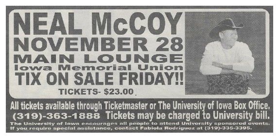 McCoy, Neal / University of Iowa / 2001