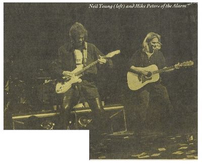 Young, Neil / New York, NY--with The Alarm / 1990