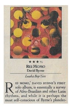 Byrne, David / Rei Momo / 1989