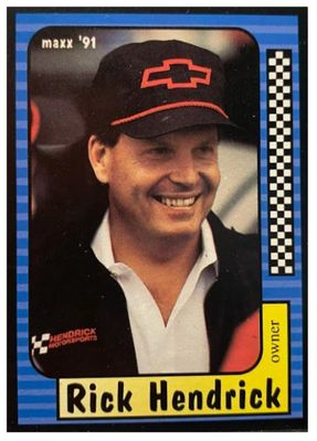Hendrick, Rick / 1991 Henrick Motorsports / Maxx #37