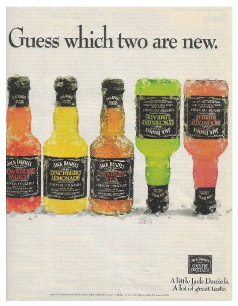 Jack Daniels / Country Cocktails / 1993