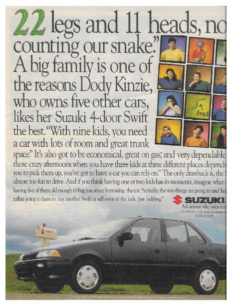 Suzuki / Swift--4 Door / 1993