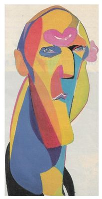 Midnight Oil / Peter Garrett: Caricature / 1993