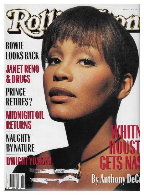Houston, Whitney / Rolling Stone Cover Photo / 1993