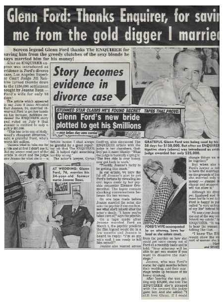 Ford, Glenn / Married Gold Digger / 1992