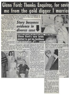 Ford, Glenn / Married Gold Digger / 1992