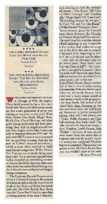 Various Artists / The Cobra Records Story / 1993